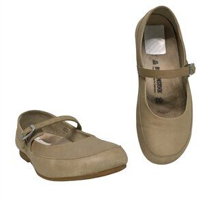 Birkenstock Tan Mary Jane Shoes Size 41